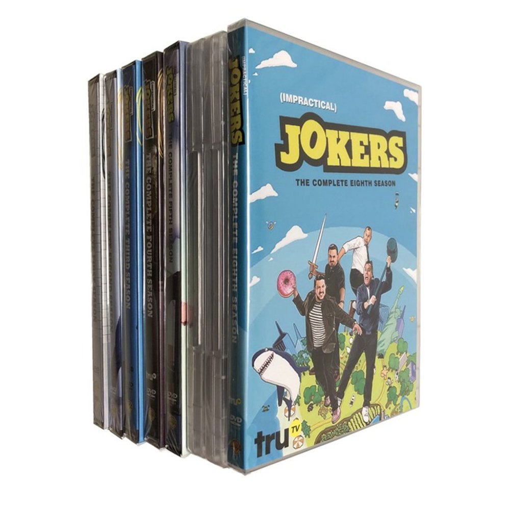 Impractical Jokers Seasons 1-8 The Complete Series 28-Disc DVD *Fast Shipping*